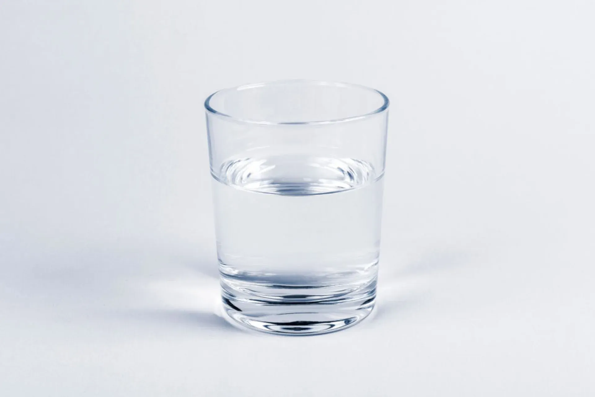 A half cup of water