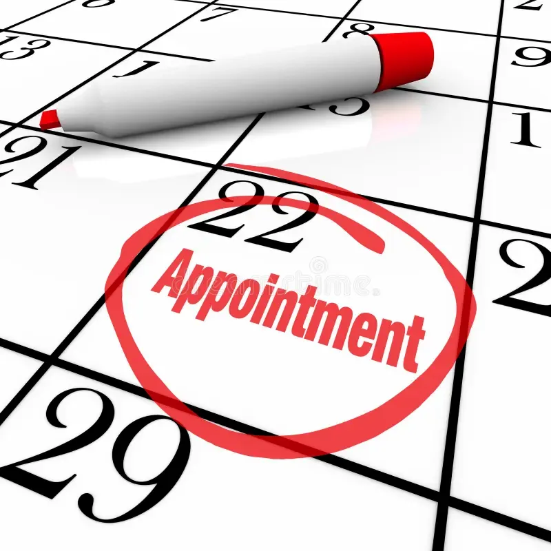 Nhấn để nghe Appointment