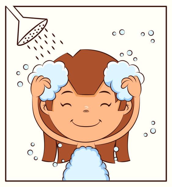 Be careful not to get water in your eyes.