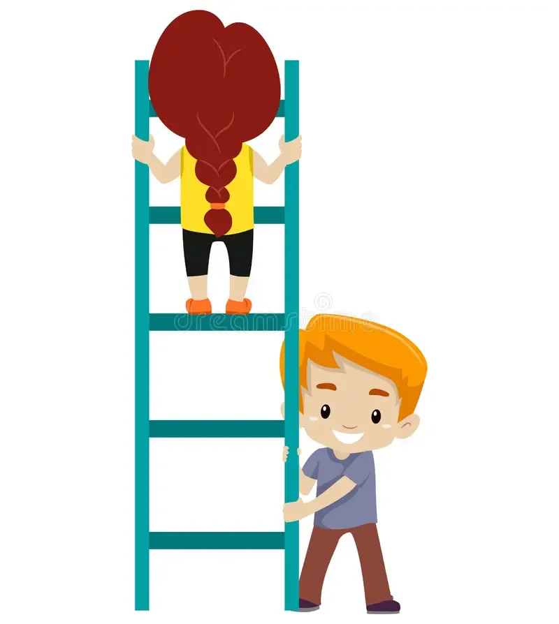 Be careful when you climb!