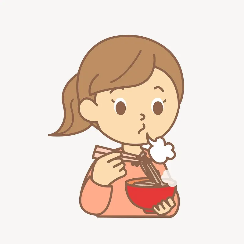 Blow on it before eating. 