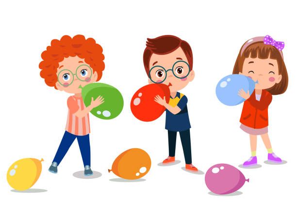 Blow up the balloons