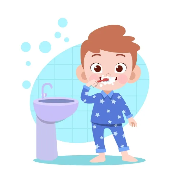 Nhấn để nghe Brush your teeth