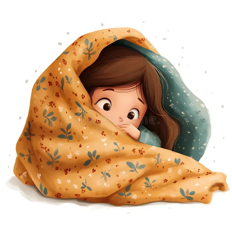 Cover with a blanket.