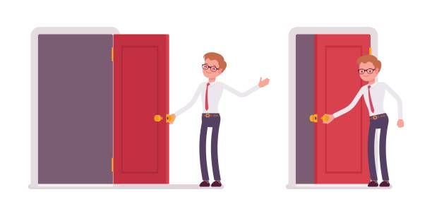 Nhấn để nghe Did you close the door?