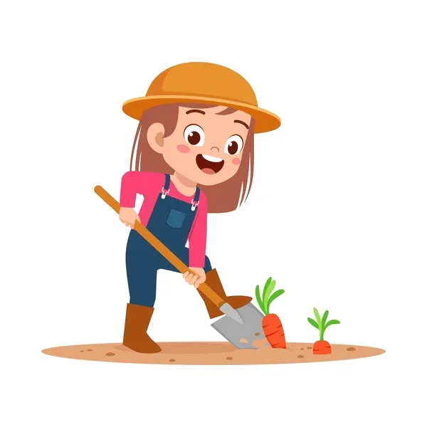 Dig the soil here, it’s soft enough.