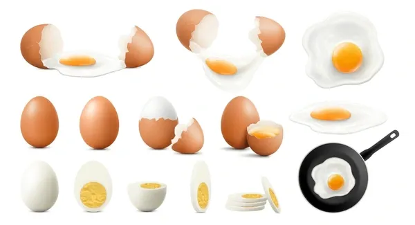  Don’t forget to crack the eggs.