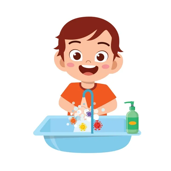 Don’t forget to use soap.