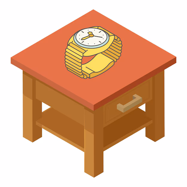 Don’t leave your watch on the table.