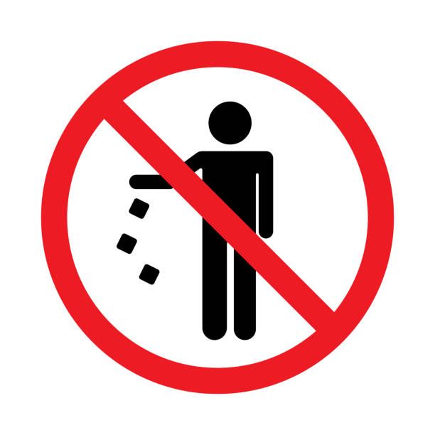Nhấn để nghe Don’t litter.