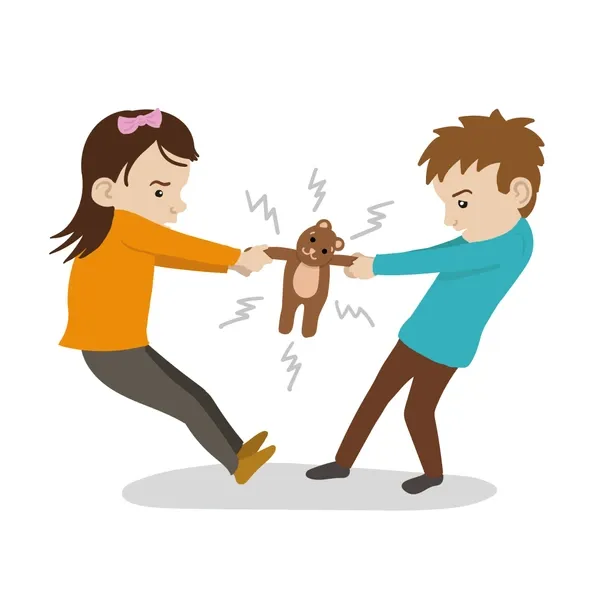 Nhấn để nghe Don’t take your friend’s toy.
