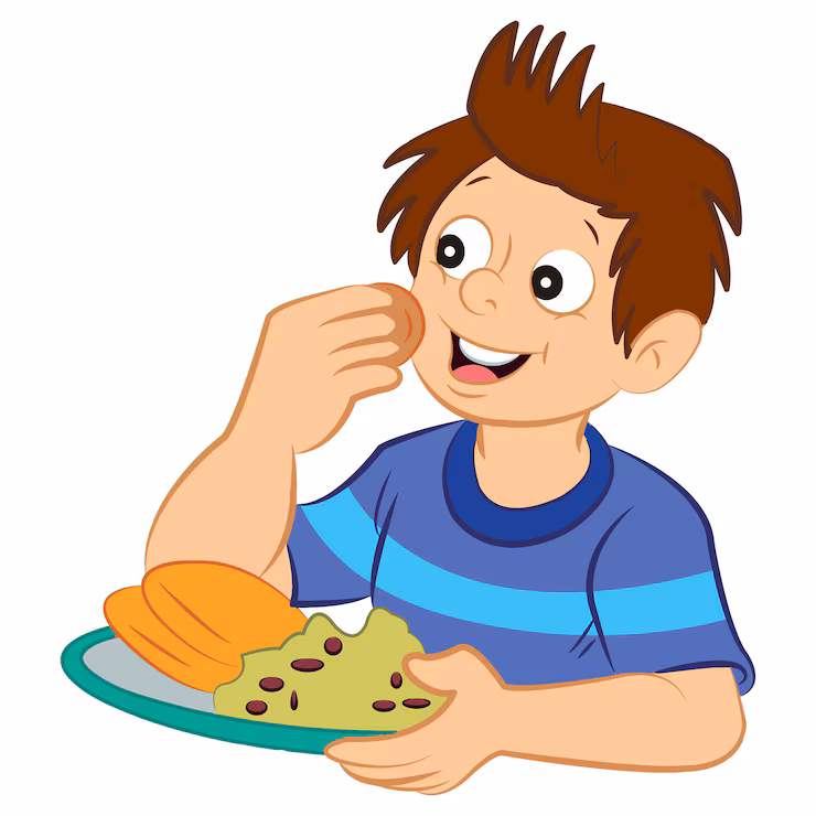 Nhấn để nghe Eat a little bit, please.