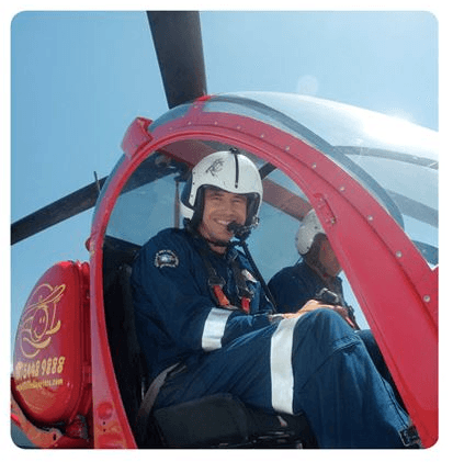 Fly a helicopter 