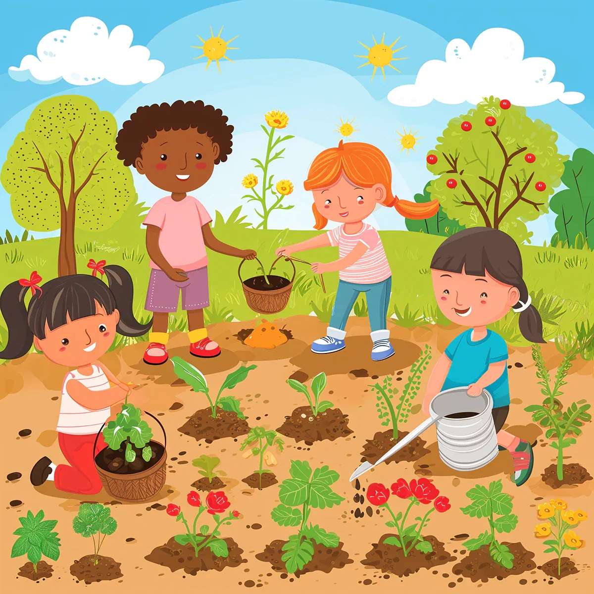  Gardening is so much fun!