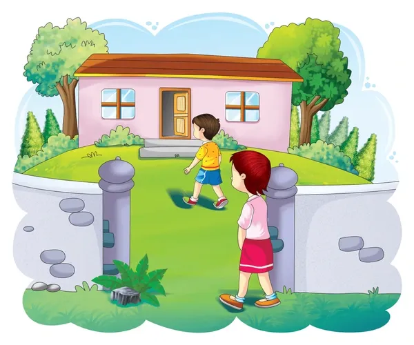  Hurry, let’s go inside. 