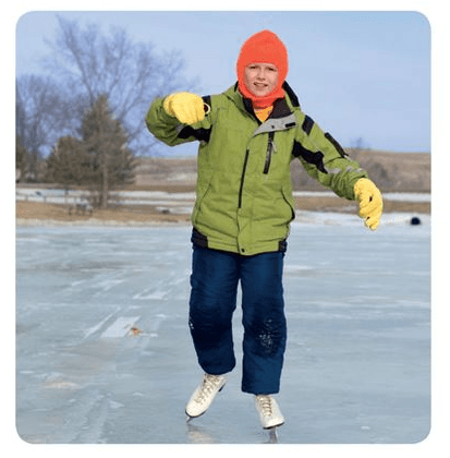 Ice-skate