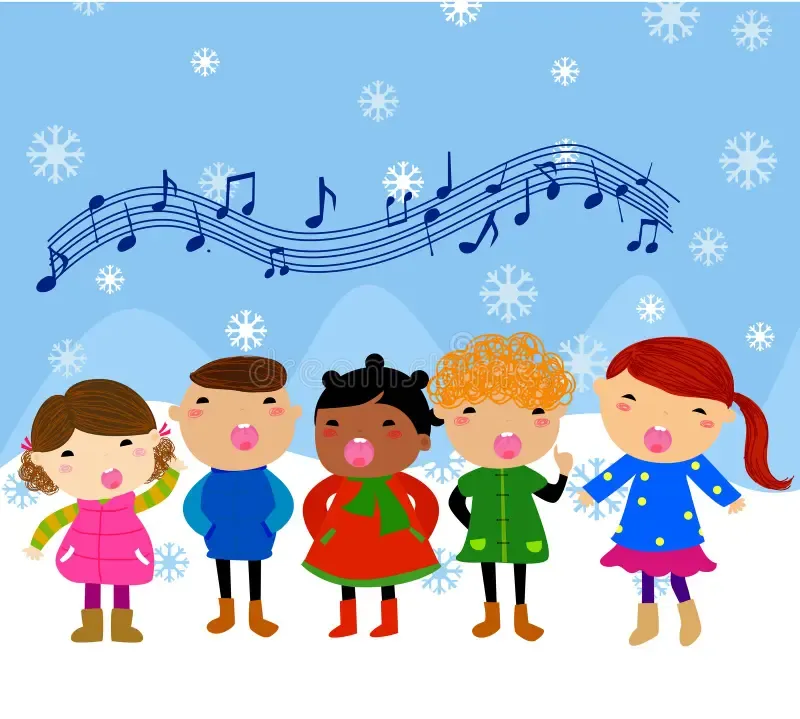 I feel joyful singing my song.