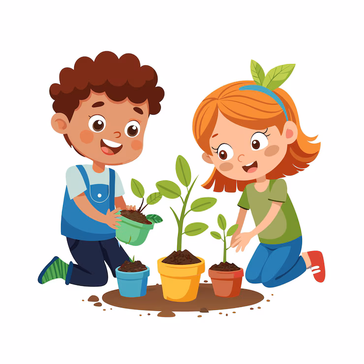  I learned about plants.