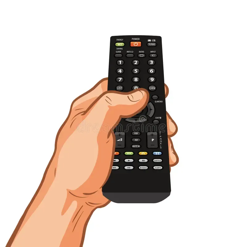 I’ll help you with the remote.