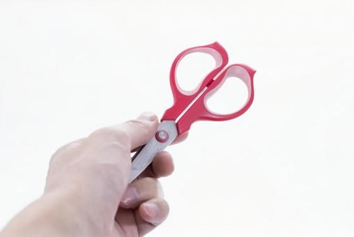 I need a pair of scissors. 