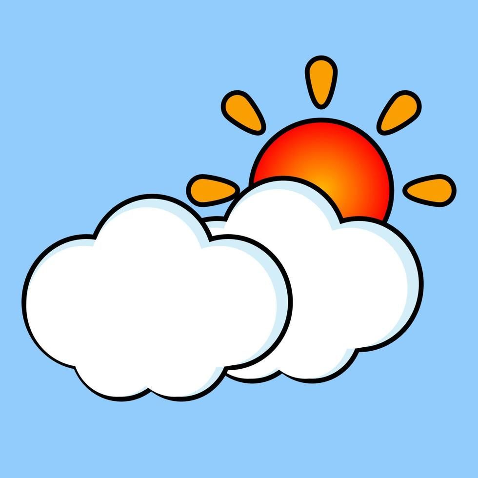  It’s cloudy, but sunny soon.