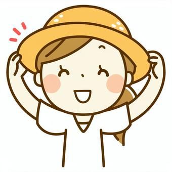 It’s hot, don’t forget your hat! 