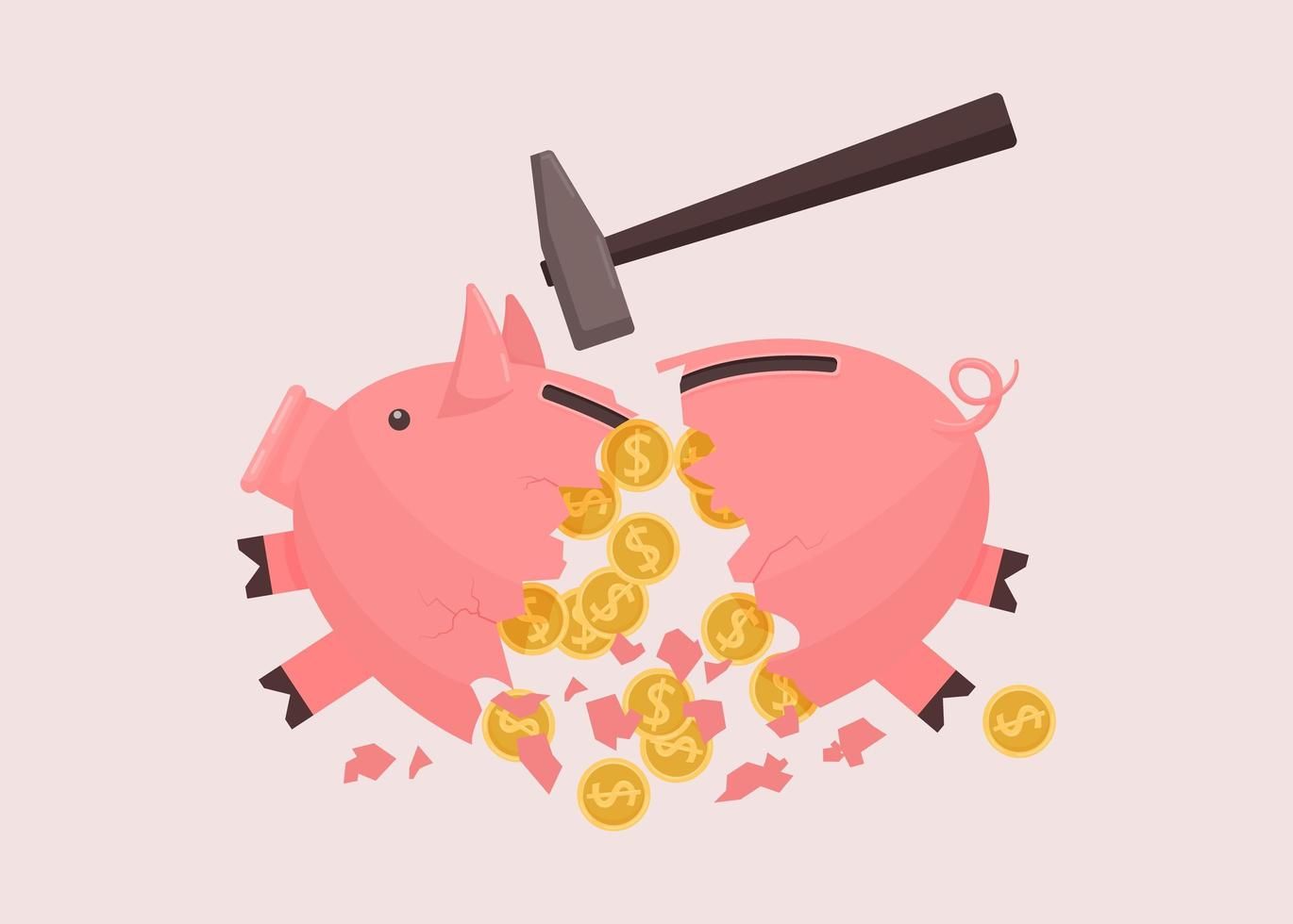 Let’s break the piggy bank! 