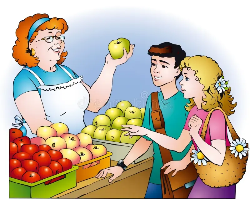  Let’s buy some fruit! 