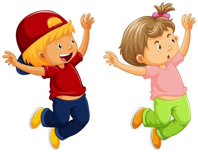  Let’s jump up and down.