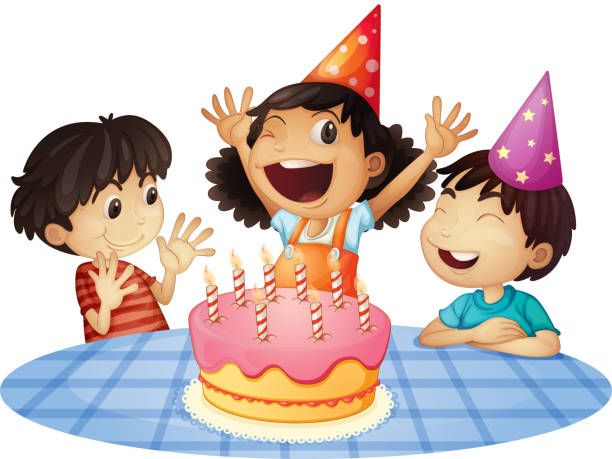Let’s sing the birthday song! 