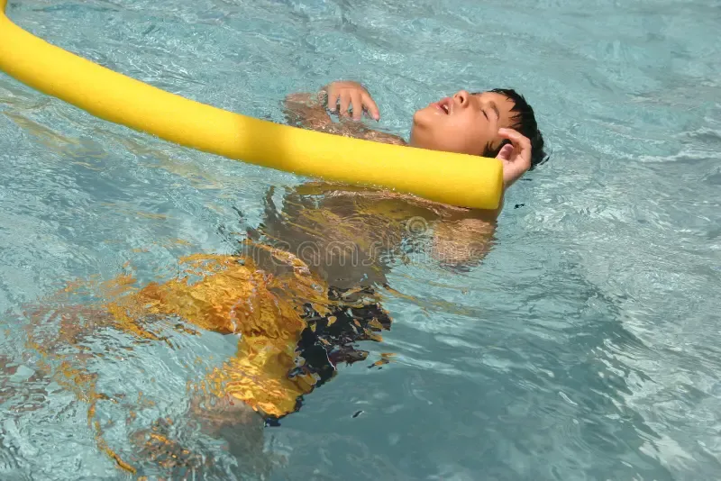 Let’s start by floating on your back.