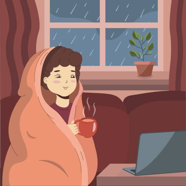 Let’s stay inside and watch the rain.