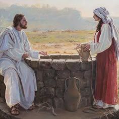 Let’s take a short break by the well.