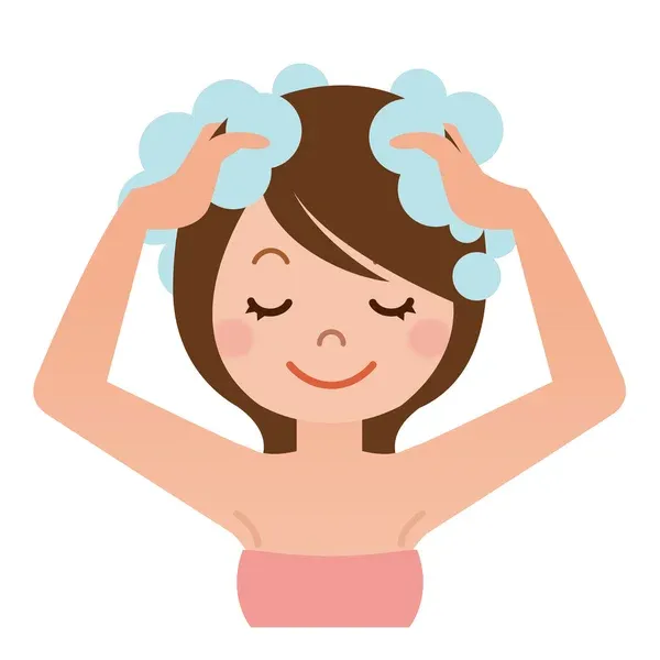 Nhấn để nghe Let’s wash your hair.
