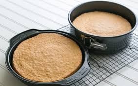 Let the cake cool down before eating.