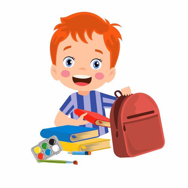 Pack your school bag.