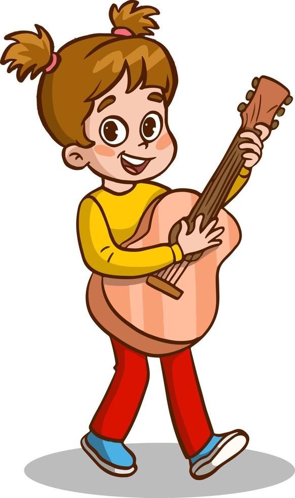 Play the guitar 