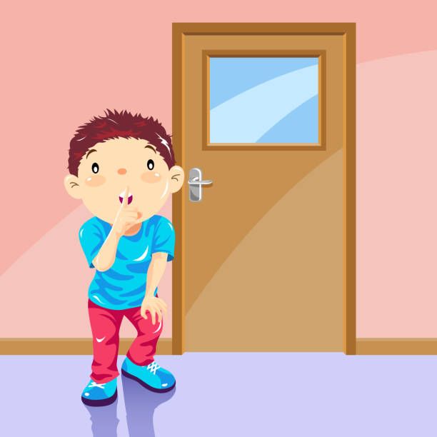 Nhấn để nghe Please close the door quietly.