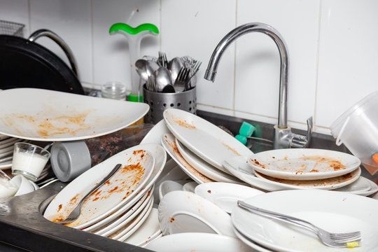 Nhấn để nghe Please don’t leave dirty dishes in the sink.