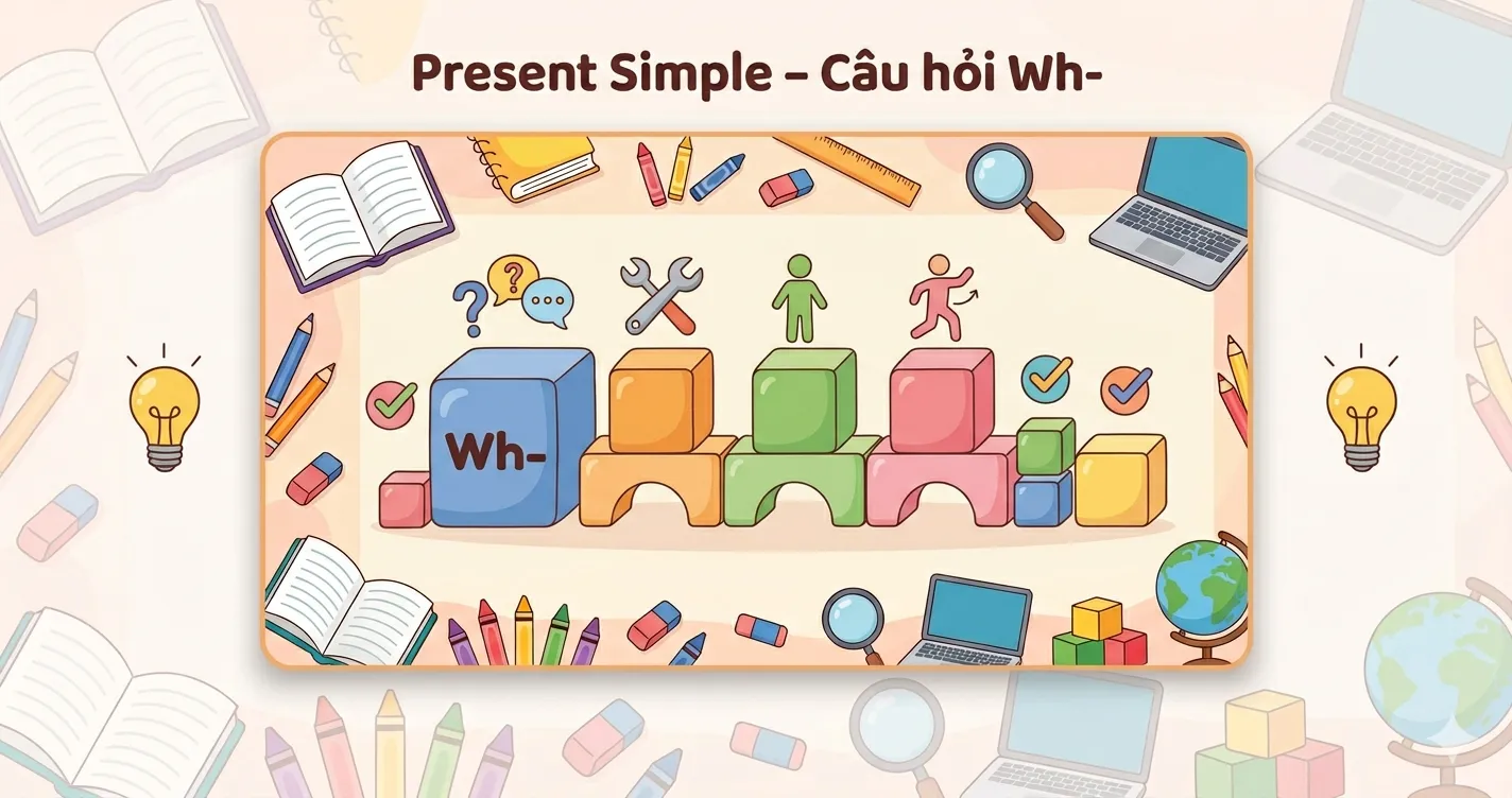Present Simple – Câu hỏi Wh-
