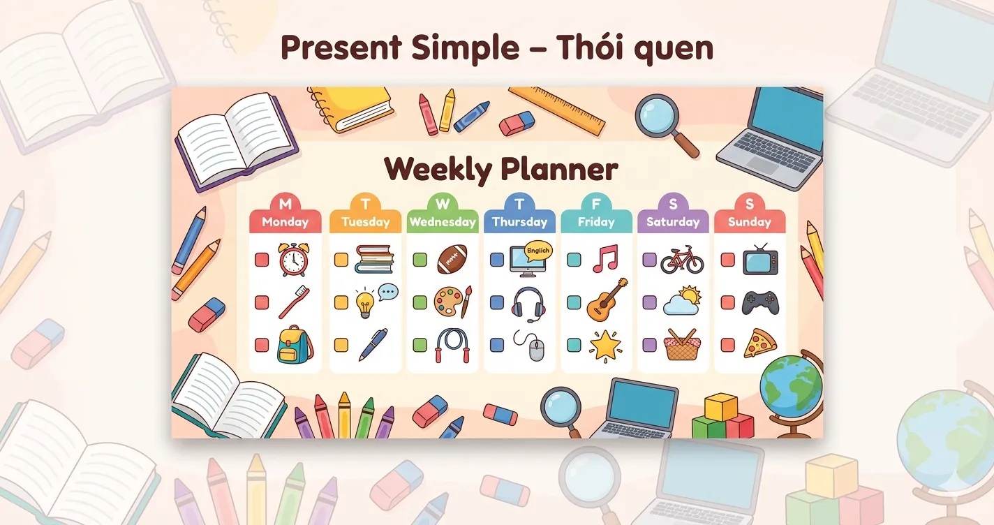 Present Simple – Thói quen