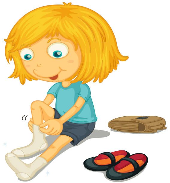Put on your socks! 