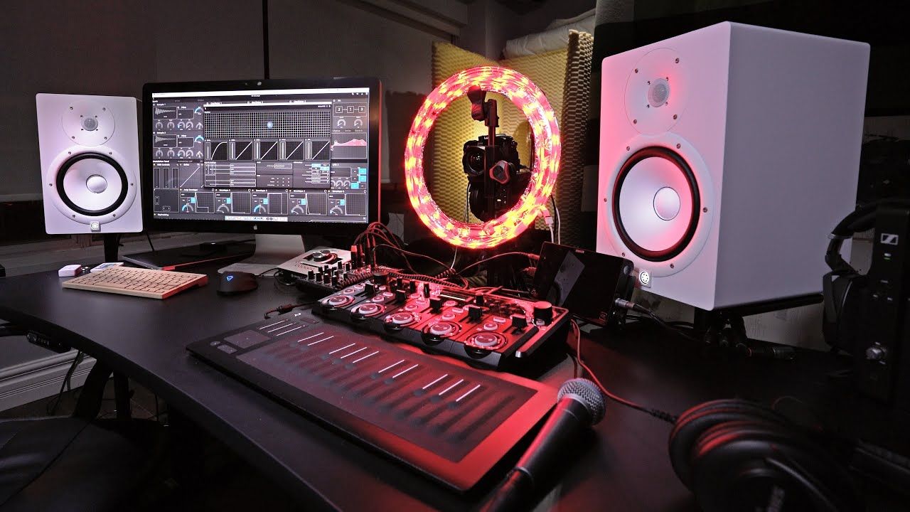 Set up the music