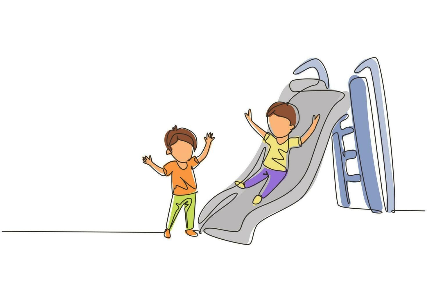 Slide down