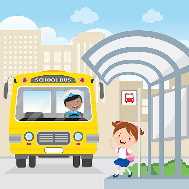 The bus is coming soon.