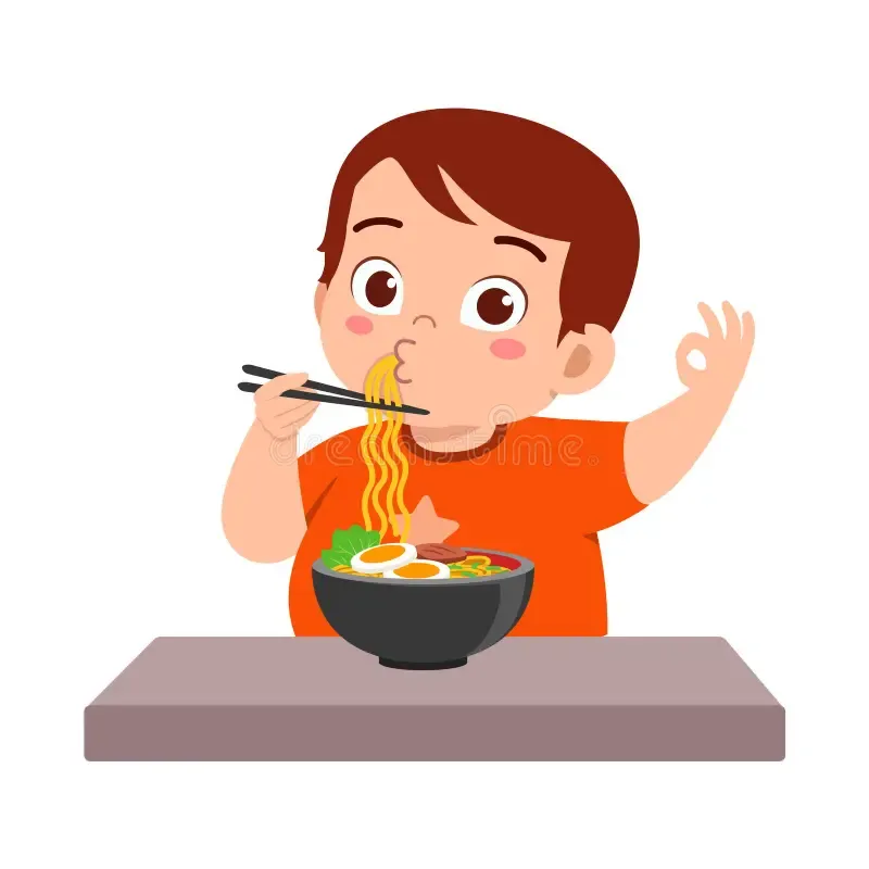 The restaurant has good noodles.