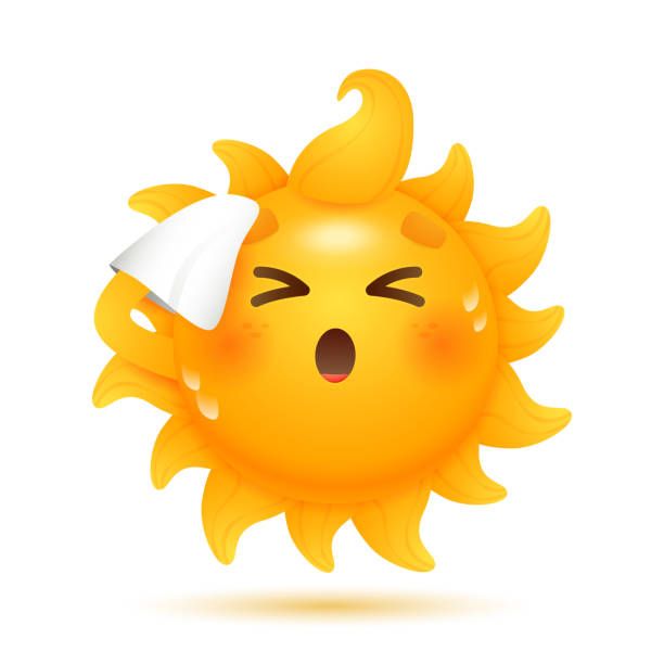 The sun is hot!