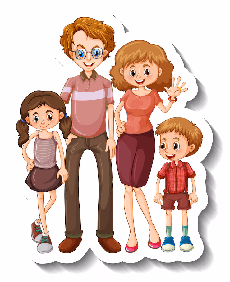 Nhấn để nghe This is my family.