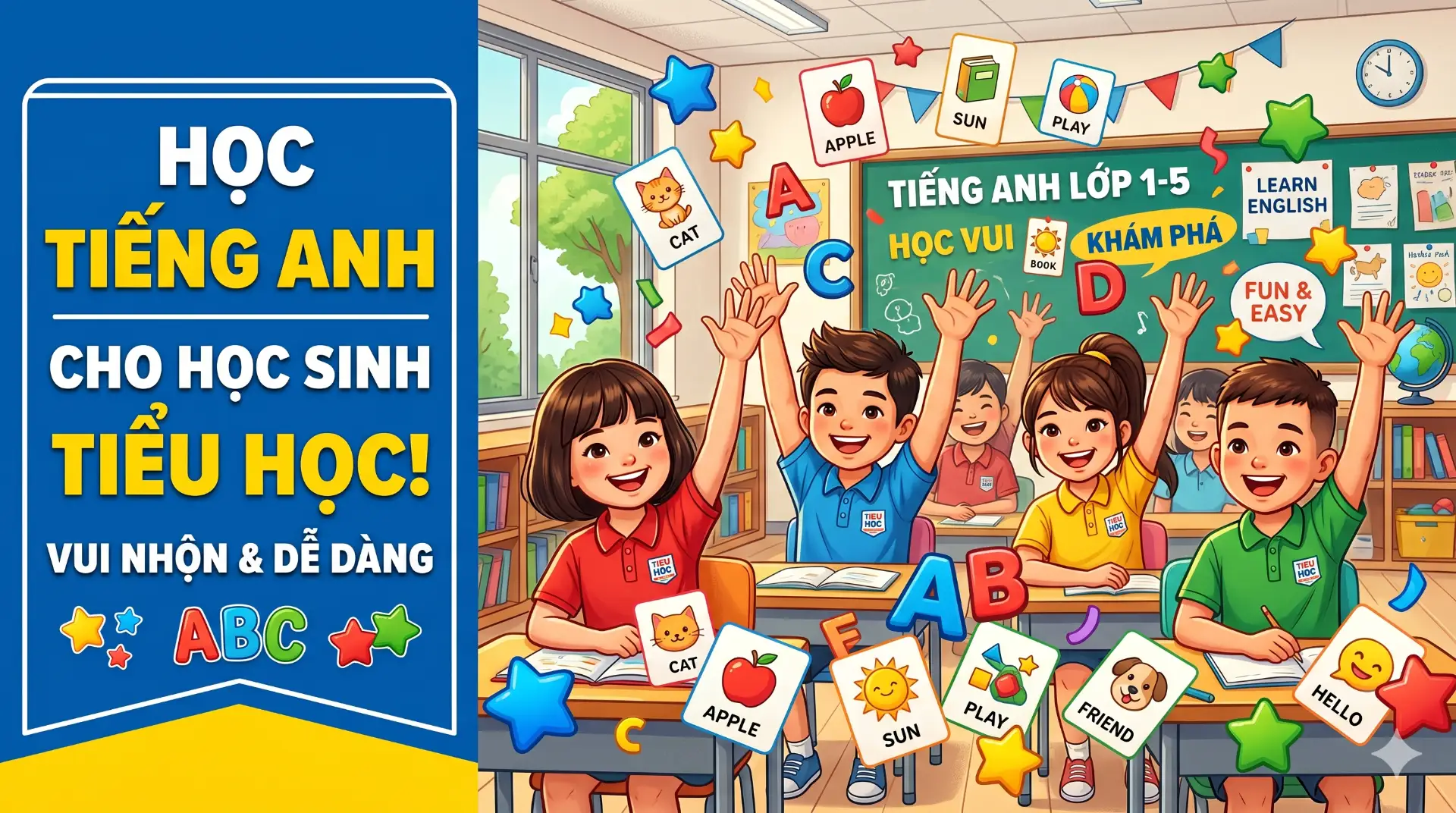 Tiếng Anh Tiểu Học KIDTAIK