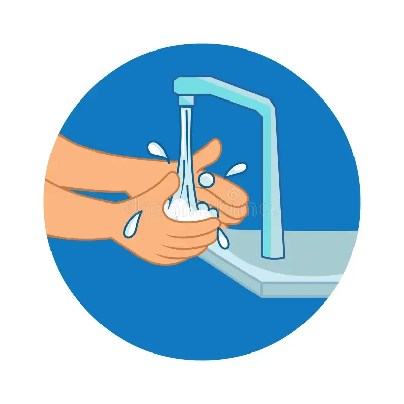 Wash your hands first.